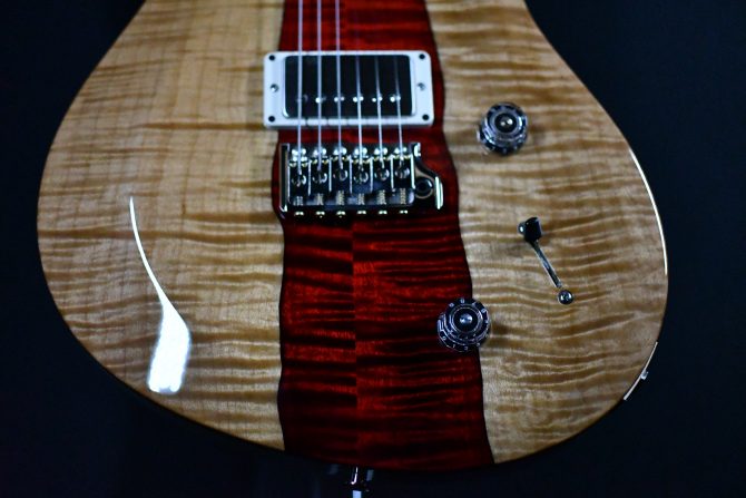 PRS Private Stock #9605 Vela Smokey Blonde w/ Dragon's Breath Fade