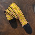 PRS 2.5” Retro Guitar Strap, Floral, Violet