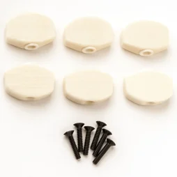 PRS Tuner Buttons for Phase III Locking Tuners, Set of Six Bone-Bone Tuner Buttons