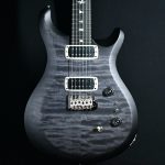 PRS S2 Custom 24-08 Quilt Top Satin Nitro Faded Gray Black Burst #144