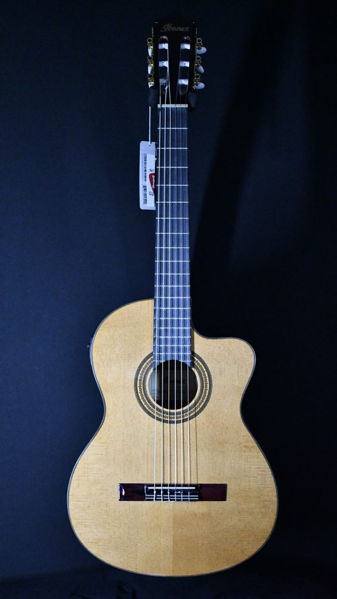 Ibanez GA6CE-AM Amber High Gloss Classical Guitar #499