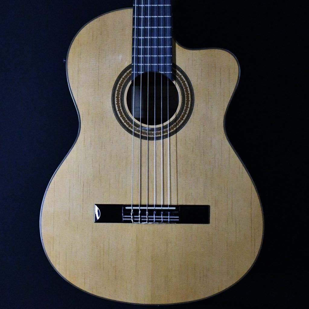 Ibanez GA6CE-AM Amber High Gloss Classical Guitar #016