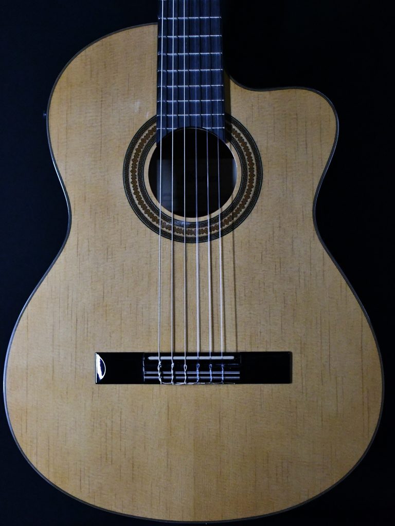 Ibanez GA6CE-AM Amber High Gloss Classical Guitar #016