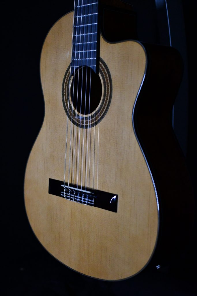 Ibanez GA6CE-AM Amber High Gloss Classical Guitar #016