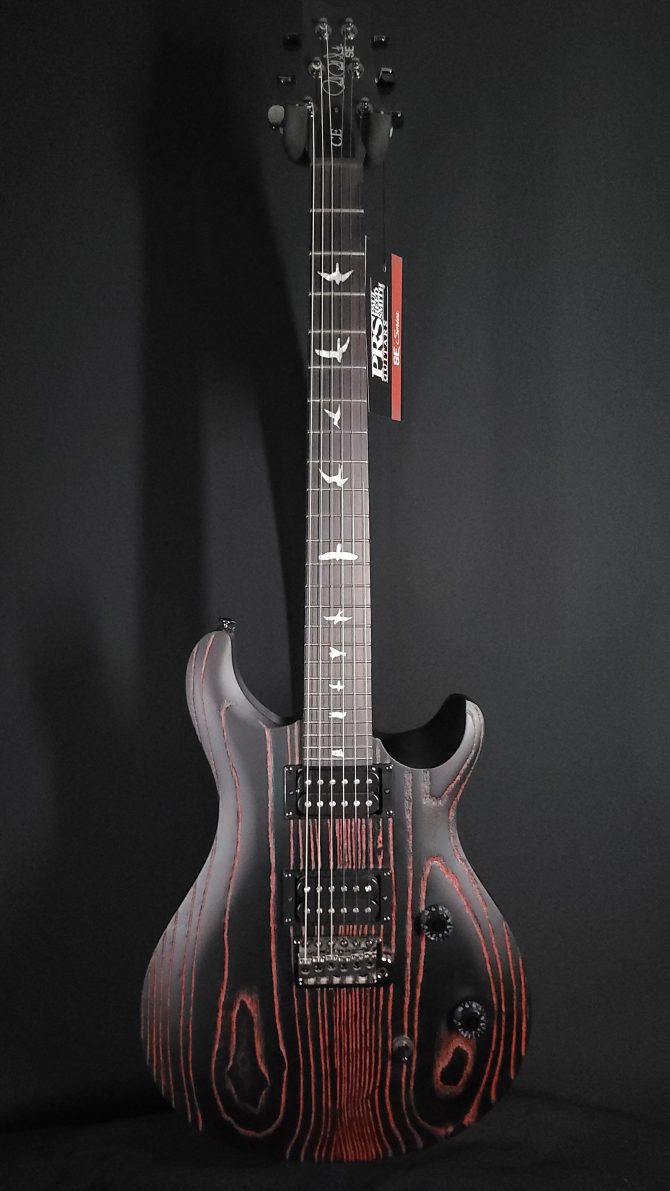 PRS SE Swamp Ash CE 24 Limited Edition Sandblasted Red #105