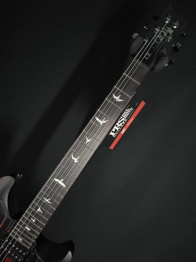 PRS SE Swamp Ash CE 24 Limited Edition Sandblasted Red #105