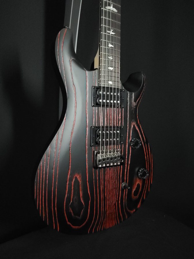 PRS SE Swamp Ash CE 24 Limited Edition Sandblasted Red #105