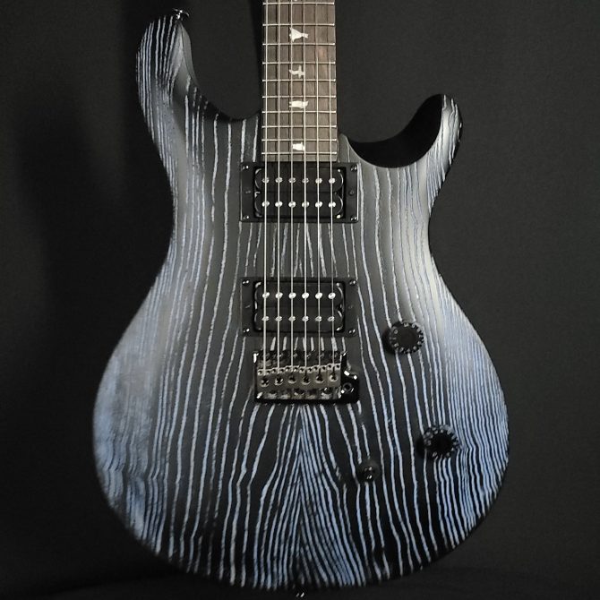 PRS SE Swamp Ash CE 24 Limited Edition Sandblasted Blue #272