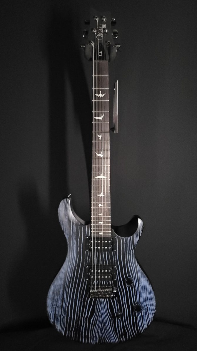 PRS SE Swamp Ash CE 24 Limited Edition Sandblasted Blue #272