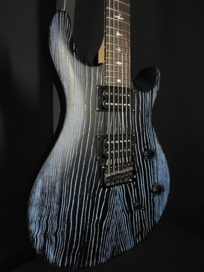 PRS SE Swamp Ash CE 24 Limited Edition Sandblasted Blue #272