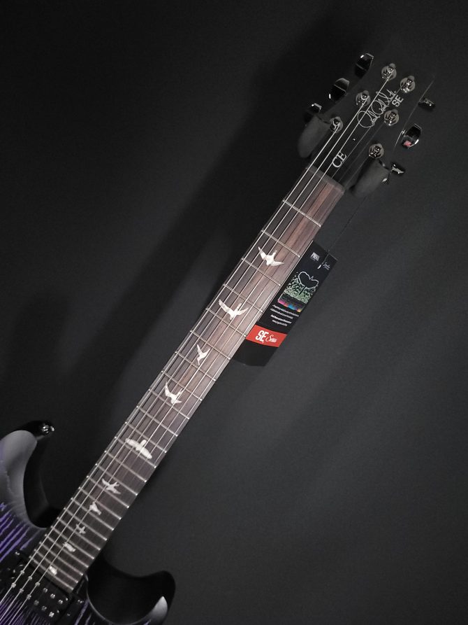 PRS SE Swamp Ash CE 24 Limited Edition Sandblasted Purple #871