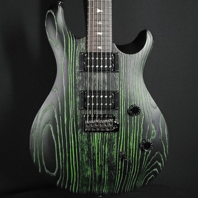 PRS SE Swamp Ash CE 24 Limited Edition Sandblasted Green #304