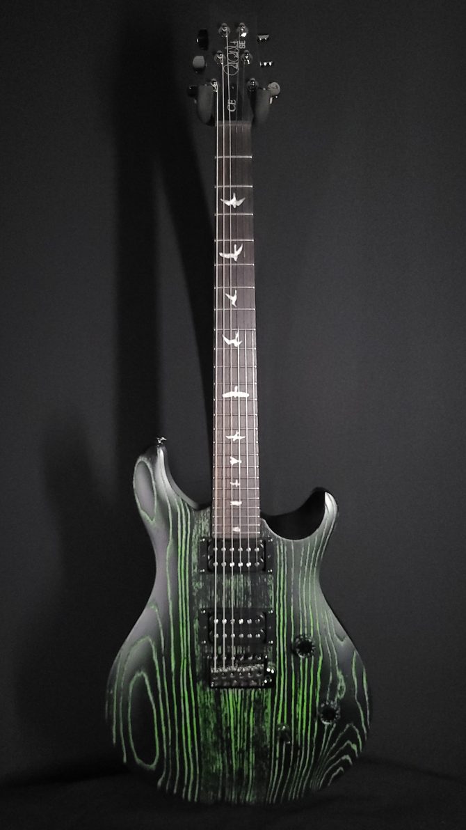 PRS SE Swamp Ash CE 24 Limited Edition Sandblasted Green #304