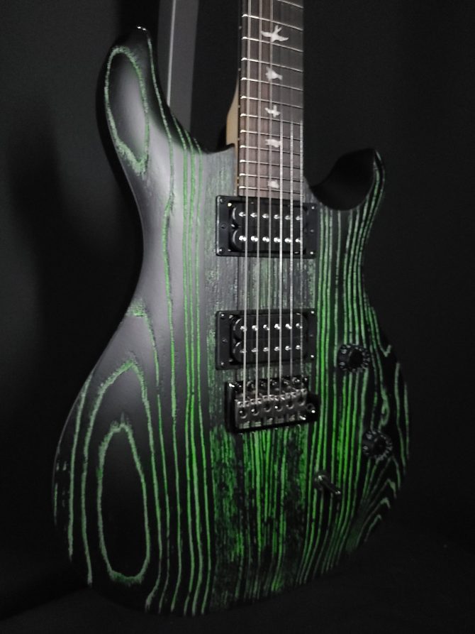 PRS SE Swamp Ash CE 24 Limited Edition Sandblasted Green #304