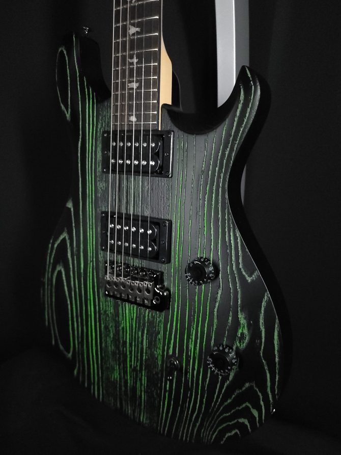 PRS SE Swamp Ash CE 24 Limited Edition Sandblasted Green #304