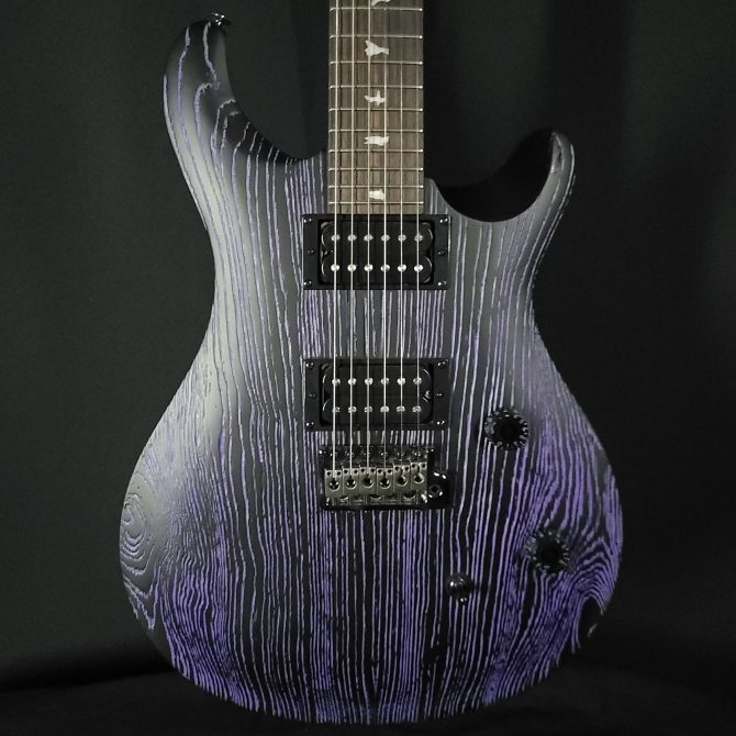 PRS SE Swamp Ash CE 24 Limited Edition Sandblasted Purple #227