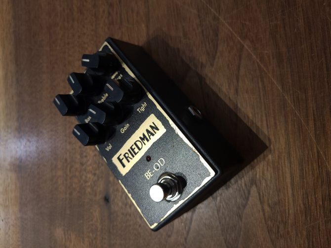 Friedman BE-OD Overdrive Pedal
