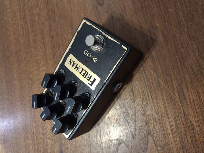 Friedman BE-OD Overdrive Pedal
