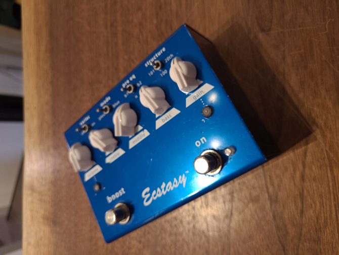 Bogner Ecstasy Blue Overdrive Pedal