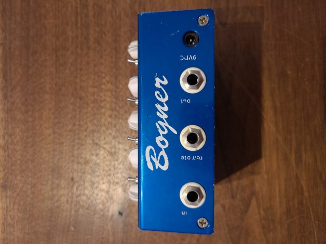 Bogner Ecstasy Blue Overdrive Pedal