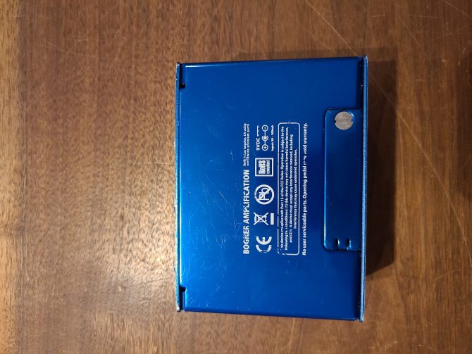 Bogner Ecstasy Blue Overdrive Pedal