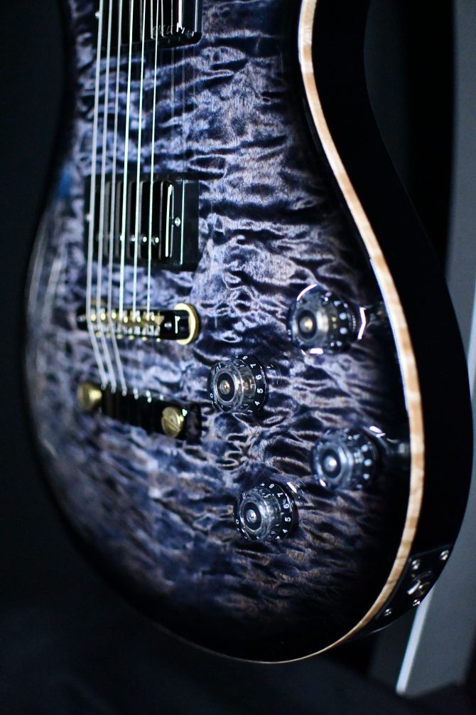 PRS Wood Library McCarty 594 Quilt 10-Top Purple Mist #984