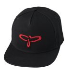 PRS Flat Bill Baseball Cap, PRS Bird Logo Red