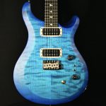 PRS S2 Custom 24-08 Quilt Top Satin Nitro Dark Lake Blue #931