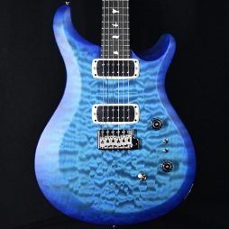PRS S2 Custom 24-08 Quilt Top Satin Nitro Dark Lake Blue #149