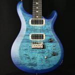 PRS S2 Custom 24-08 Quilt Top Satin Nitro Dark Lake Blue #148