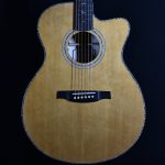 PRS A50E Angelus Black Gold Acoustic Guitar #518