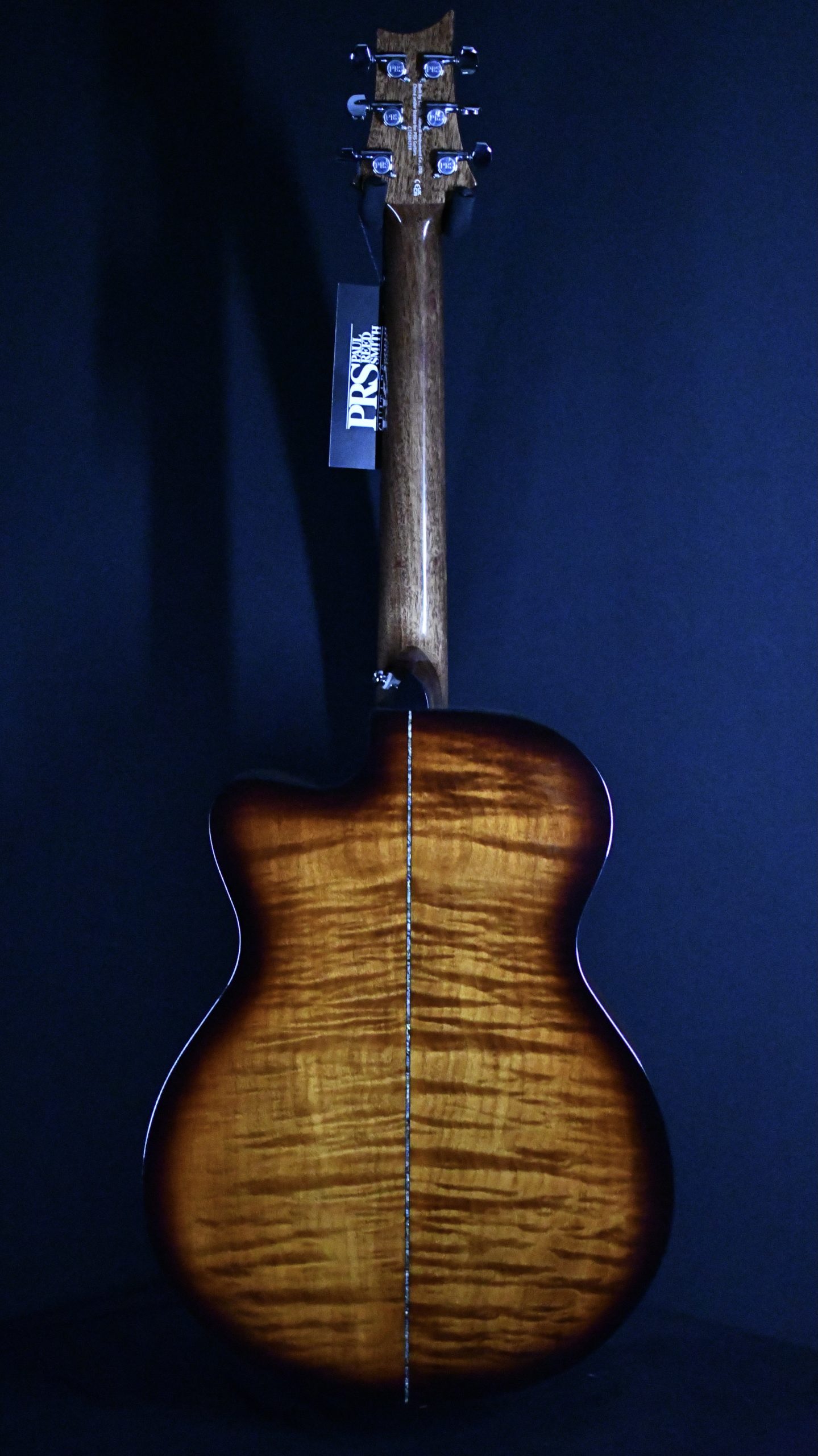 PRS A50E Angelus Black Gold Acoustic Guitar 518 Bay Tunes Guitars