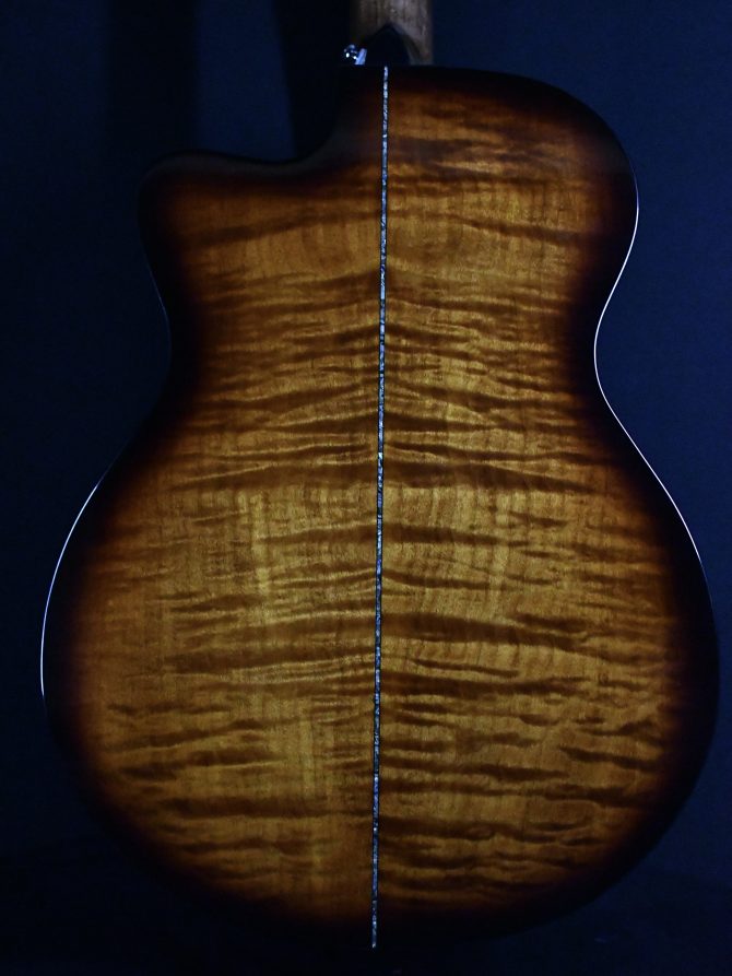 PRS A50E Angelus Black Gold Acoustic Guitar #518