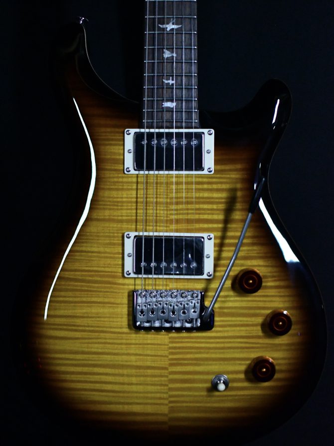 PRS SE DGT David Grissom Tremolo McCarty Tobacco Sunburst #284