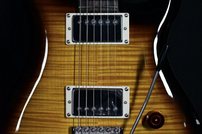 PRS SE DGT David Grissom Tremolo McCarty Tobacco Sunburst #284