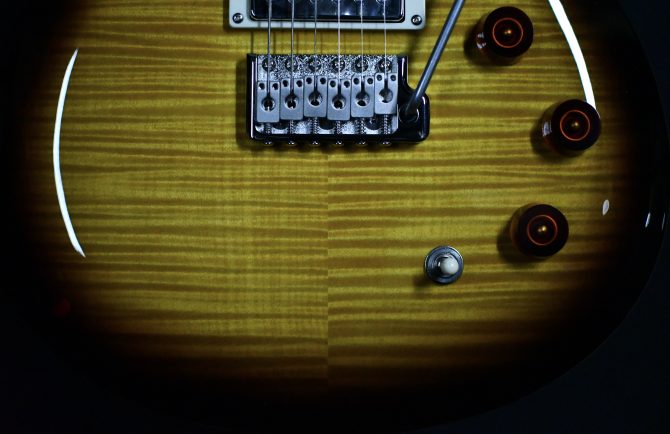 PRS SE DGT David Grissom Tremolo McCarty Tobacco Sunburst #284