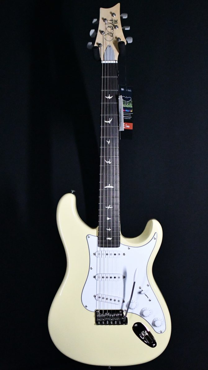 PRS SE Silver Sky Rosewood Moon White #827
