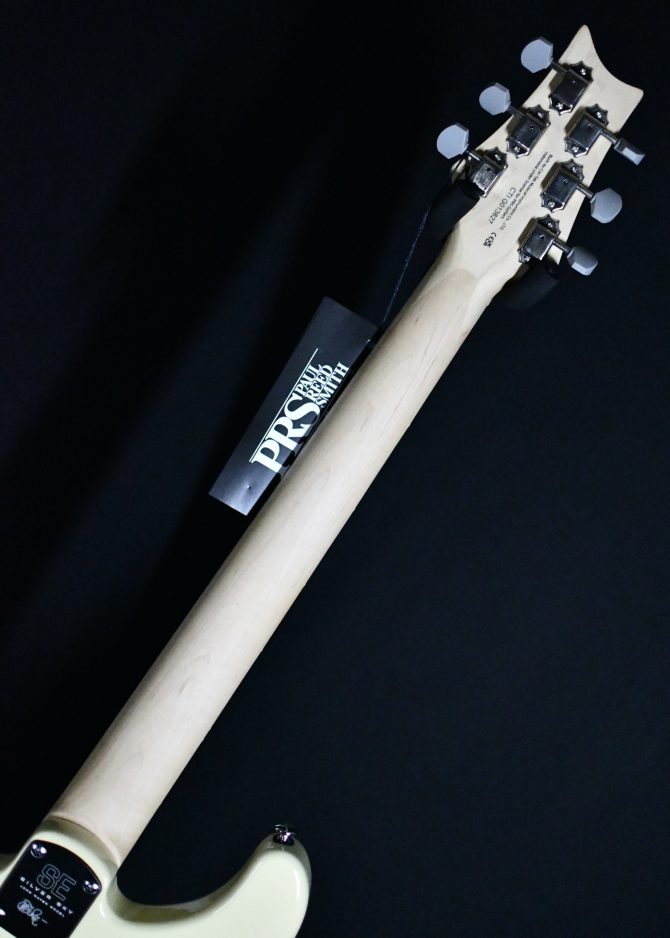 PRS SE Silver Sky Rosewood Moon White #827