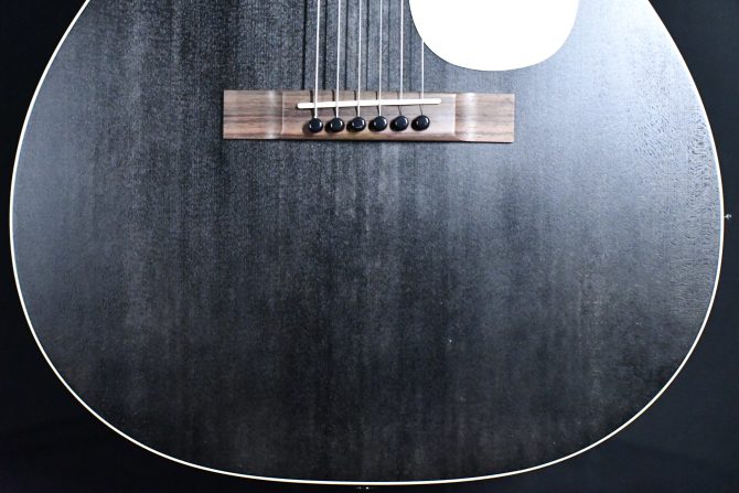 Martin 000-17E Black Smoke Acoustic Guitar #347
