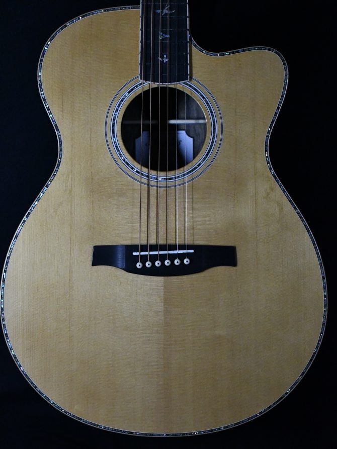 PRS SE A60E Angelus Natural Acoustic Guitar #690