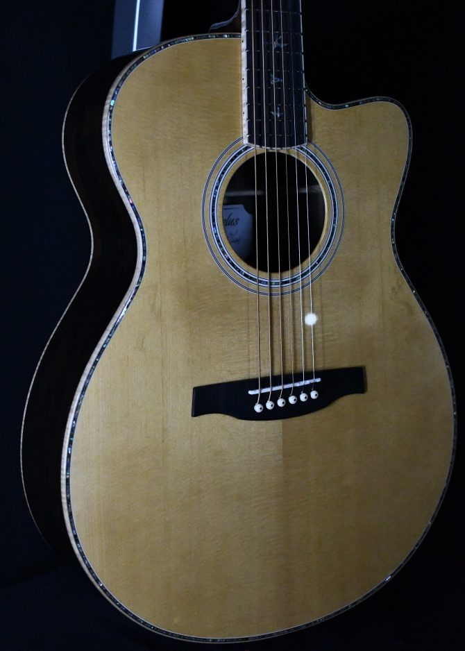 PRS SE A60E Angelus Natural Acoustic Guitar #690