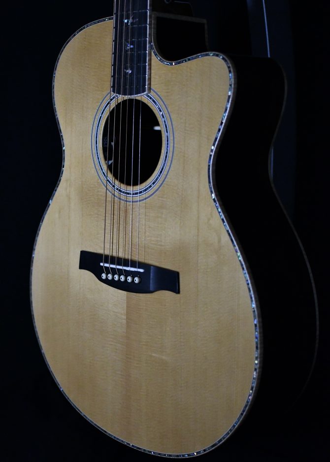 PRS SE A60E Angelus Natural Acoustic Guitar #690