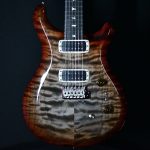 PRS S2 Custom 24-08 Quilt Top Nitro Faded Gray Black Cherry Burst #992