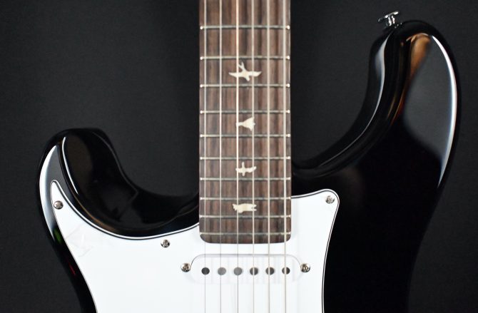 PRS SE Silver Sky "Lefty" w/ Rosewood Fretboard Piano Black #216