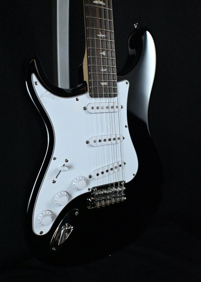 PRS SE Silver Sky "Lefty" w/ Rosewood Fretboard Piano Black #216