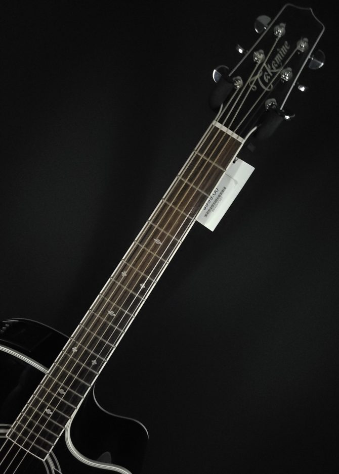 Takamine EF341SC Black Acoustic Guitar 2005