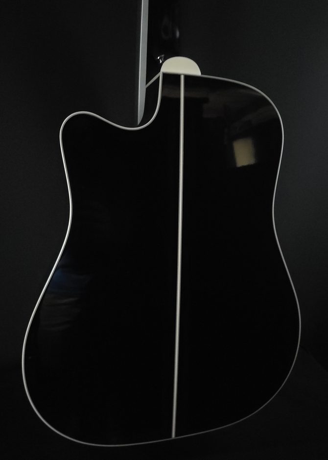 Takamine EF341SC Black Acoustic Guitar 2005