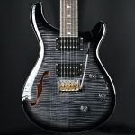 PRS SE Custom 24 Semi-Hollow Piezo Charcoal Burst #317