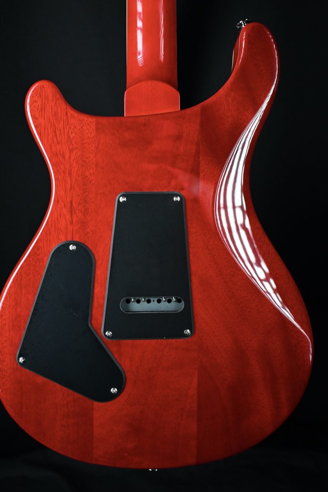 PRS SE Custom 24-08 Quilt Charcoal Cherry Burst #661