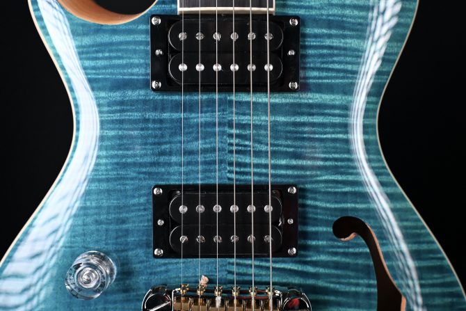 PRS SE Zach Myers "Lefty" Myers Blue #751